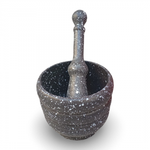 مدق / هاون ثومه لحمة ستيك - لون جرانيت